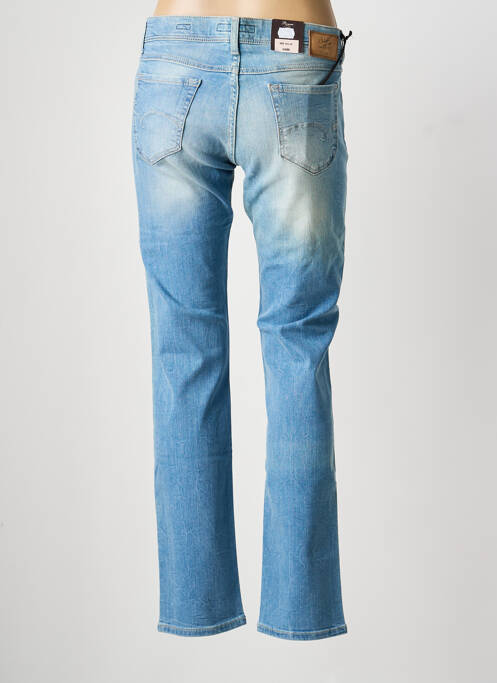 Jeans coupe droite stretch taille normale bleu PIONEER femme