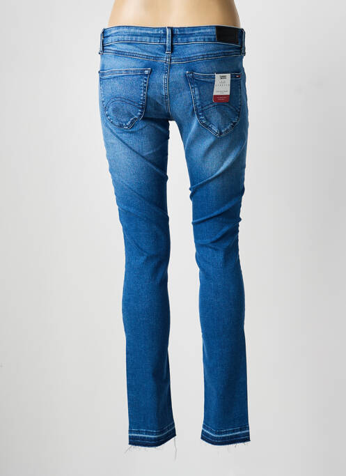 Jeans coupe slim stretch taille normale bleu TOMMY HILFIGER femme