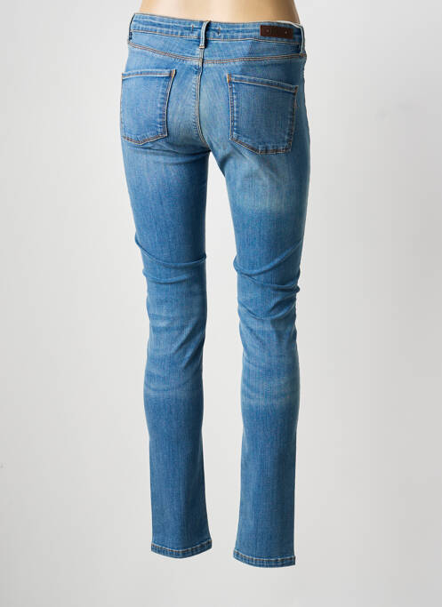 Jeans coupe slim stretch taille normale bleu ISLOW femme