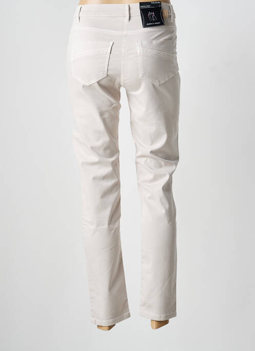 Pantalon droit beige BETTY BARCLAY femme
