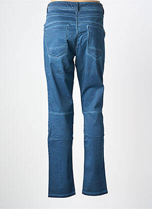Pantalon droit stretch taille normale bleu SANDWICH femme