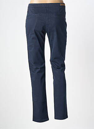 Pantalon chino tissage popeline taille normale bleu HARRIS WILSON femme