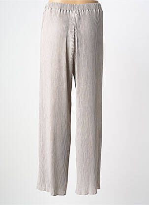 Pantalon large coupe fluide taille normale gris MARIA BELLENTANI femme