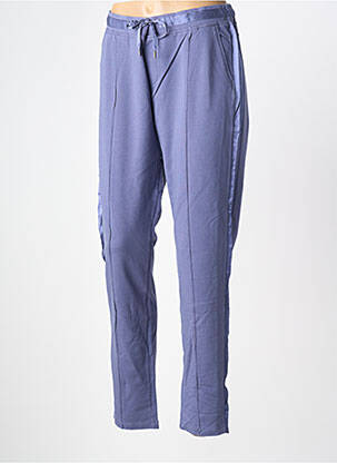 Pantalon droit stretch taille normale violet SANDWICH femme