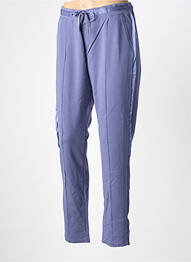 Pantalon droit stretch taille normale violet SANDWICH femme