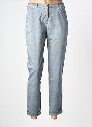 Pantalon 7/8 stretch taille normale gris SANDWICH femme