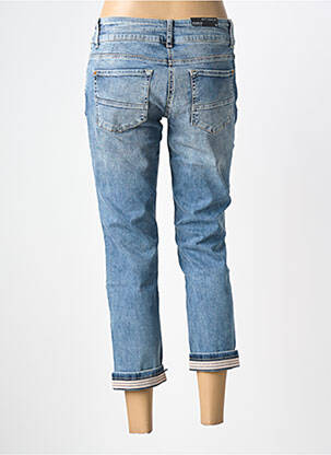 Pantacourt stretch taille normale bleu BETTY BARCLAY femme