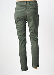 Pantalon slim vert SANDWICH femme seconde vue