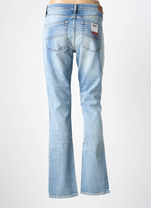 Jeans coupe droite bleu TOMMY HILFIGER femme