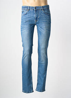 Jeans skinny stretch taille normale bleu SERGE BLANCO homme