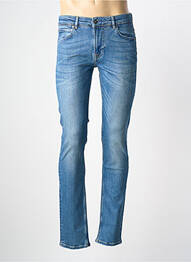 Jeans skinny stretch taille normale bleu SERGE BLANCO homme