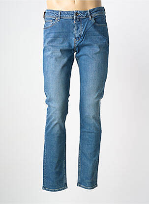 Jeans coupe slim stretch taille normale bleu SERGE BLANCO homme