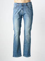 Jeans coupe slim stretch taille normale bleu PIONEER homme