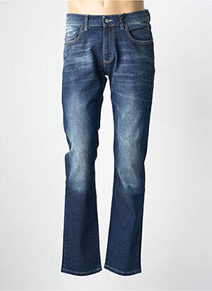 Jeans coupe slim stretch taille normale bleu PIONEER homme
