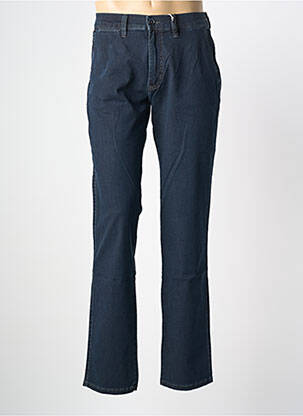 Pantalon chino poches taille normale bleu PIONEER homme