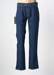 Pantalon chino stretch taille normale bleu PIONEER homme