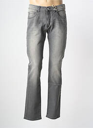 Jeans coupe slim stretch taille normale gris PIONEER homme