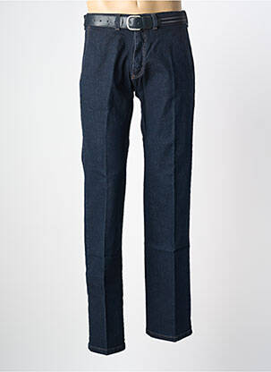 Pantalon chino poches taille normale bleu PIONEER homme