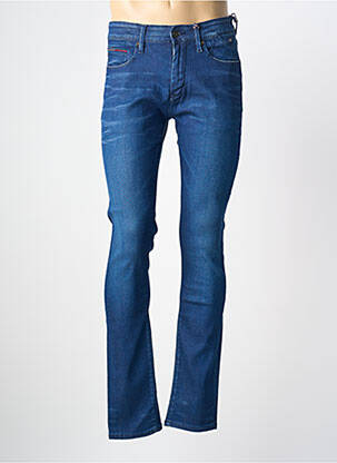 Jeans skinny stretch taille normale bleu TOMMY HILFIGER homme