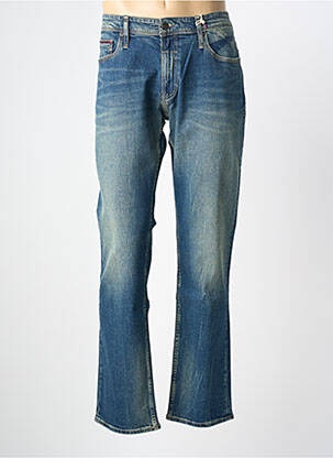Jeans coupe slim stretch taille normale bleu TOMMY HILFIGER homme