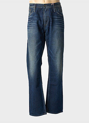 Jeans coupe droite bleu TOMMY HILFIGER homme