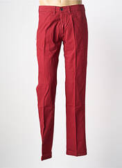 Pantalon chino rouge PIONEER homme seconde vue