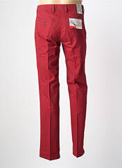 Pantalon chino rouge PIONEER homme seconde vue