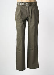 Pantalon chino vert PIONEER homme seconde vue