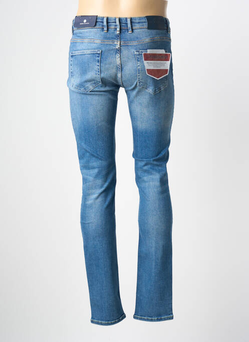 Jeans skinny stretch taille normale bleu SERGE BLANCO homme