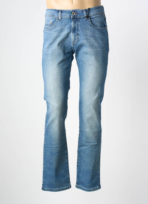 Jeans coupe slim stretch taille normale bleu PIONEER homme