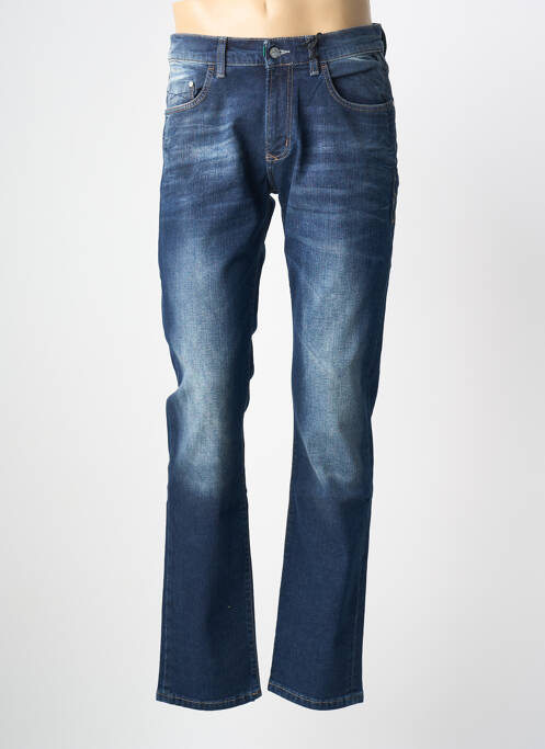 Jeans coupe slim stretch taille normale bleu PIONEER homme