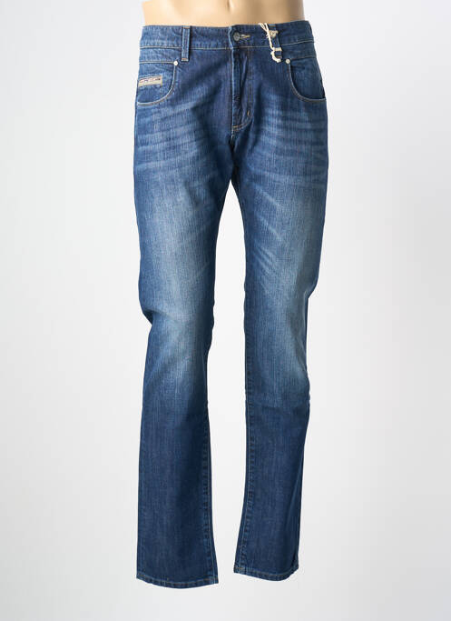 Jeans coupe slim stretch taille normale bleu PIONEER homme