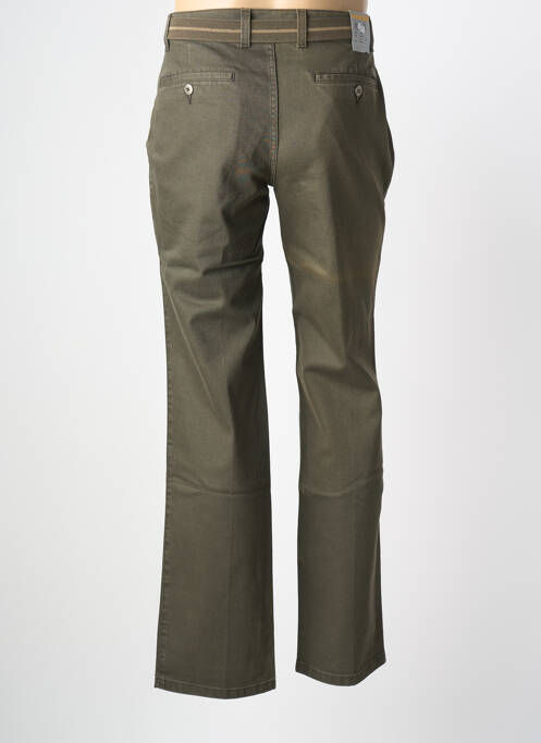 Pantalon chino poches taille normale vert PIONEER homme
