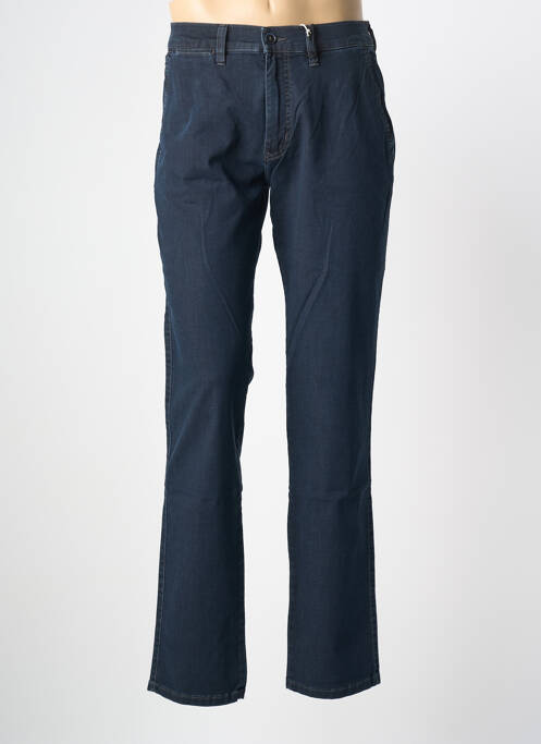 Pantalon chino poches taille normale bleu PIONEER homme