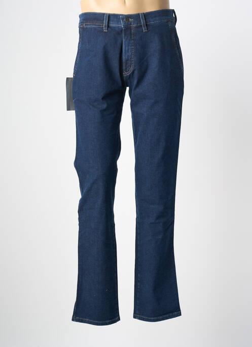 Pantalon chino stretch taille normale bleu PIONEER homme