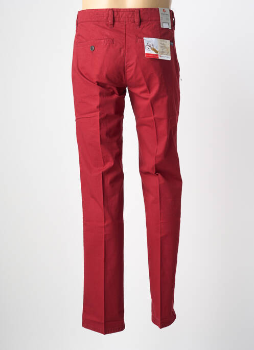 Pantalon chino stretch taille normale rouge PIONEER homme