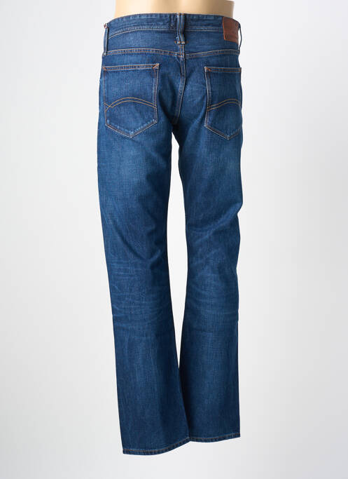 Jeans coupe droite stretch taille haute bleu TOMMY HILFIGER homme