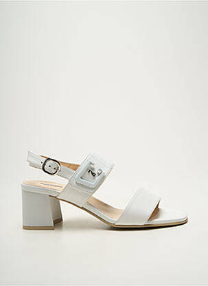 Sandales/nu pieds talon bottier talon de 4 à 6cm blanc NERO GIARDINI femme