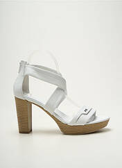 Sandales/Nu pieds blanc NERO GIARDINI femme seconde vue
