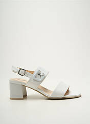 Sandales/Nu pieds blanc NERO GIARDINI femme seconde vue