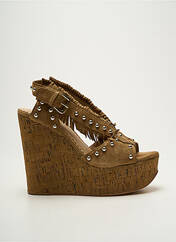 Sandales/Nu pieds vert ASH femme seconde vue