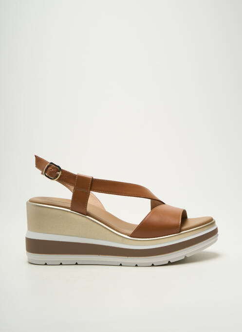 Sandales/Nu pieds or NERO GIARDINI femme