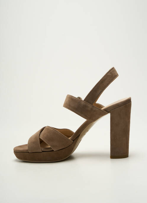 Sandales/Nu pieds marron NERO GIARDINI femme