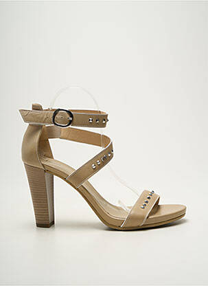 Sandales/nu pieds type de semelle amortissante talon haut de 10cm et plus beige NERO GIARDINI femme
