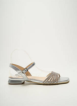 Sandales/Nu pieds argent NERO GIARDINI femme