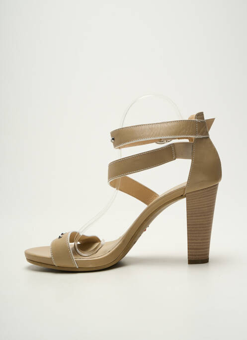 Sandales/nu pieds type de semelle amortissante talon haut de 10cm et plus beige NERO GIARDINI femme
