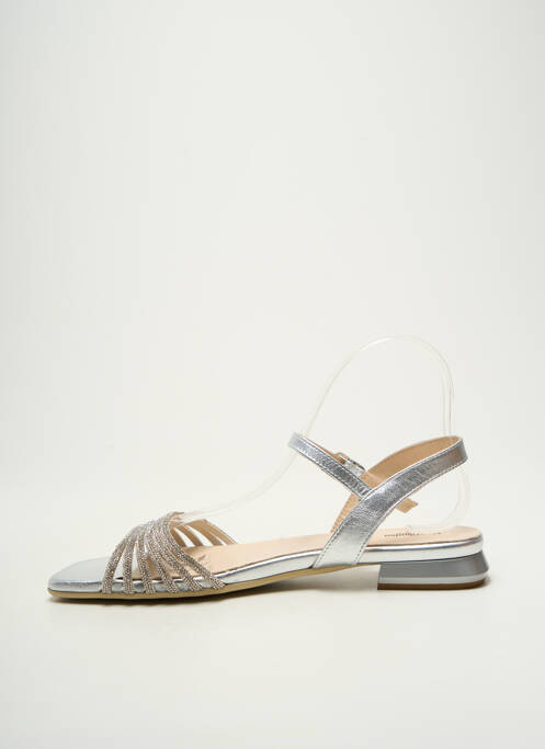 Sandales/Nu pieds argent NERO GIARDINI femme