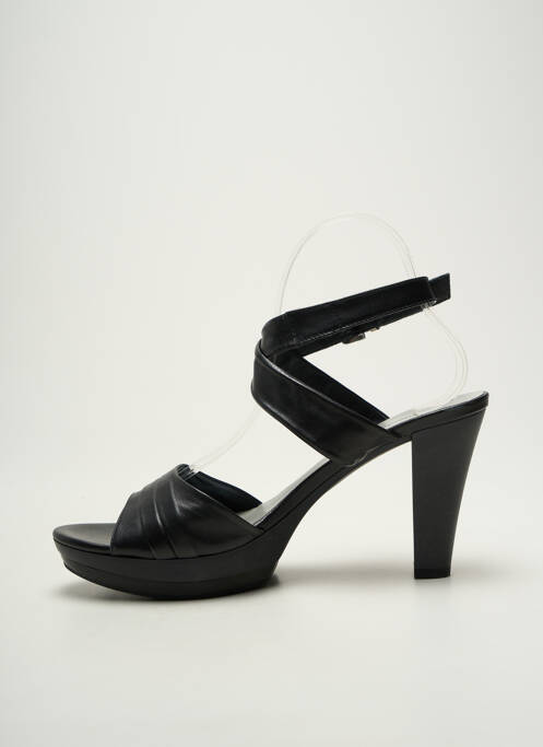 Sandales/Nu pieds noir NERO GIARDINI femme
