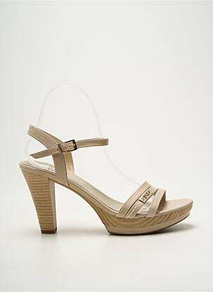Sandales/nu pieds type de semelle amortissante talon haut de 10cm et plus beige NERO GIARDINI femme