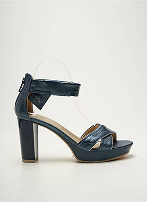 Sandales/Nu pieds bleu NERO GIARDINI femme